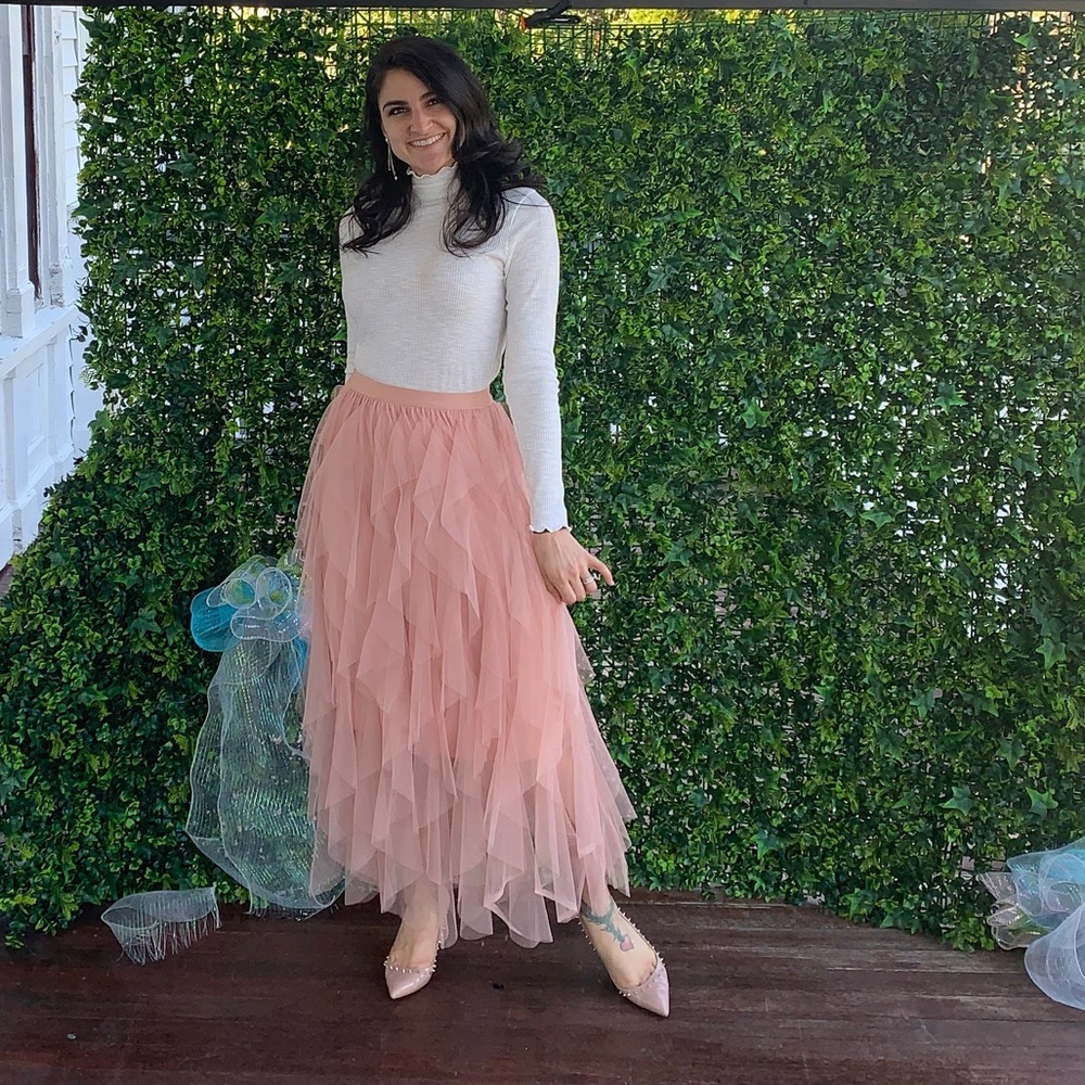 Tulle Maxi skirt!